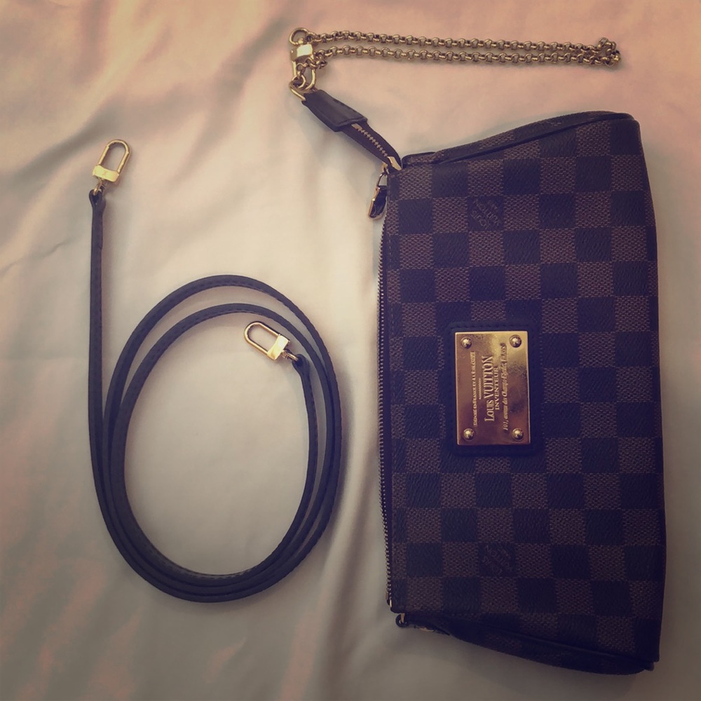 Louis Vuitton Eva Damier Ebene Brown
